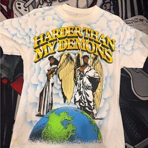 Graphic Short Sleeve Tee - Cream